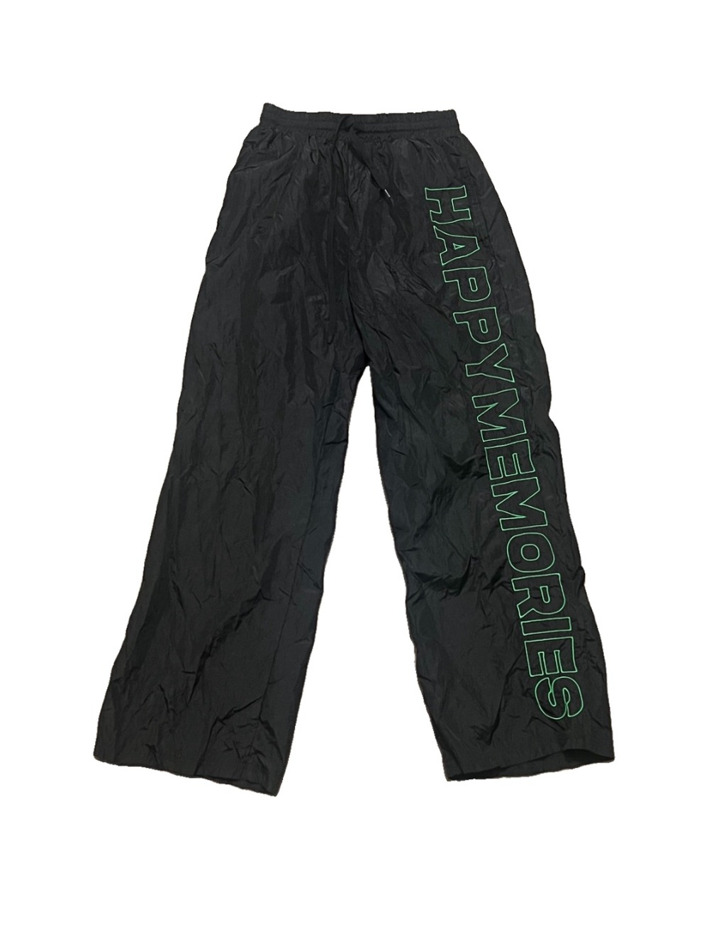 Happy Memories Don't Die HMDD JR Smith Track Pant Black Lime Green Size Medium